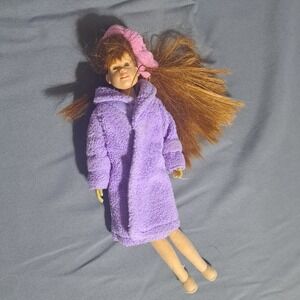 Only Hearts Club Olivia Hope 8.5" Fashion Doll Purple Bath Robe Pajamas Headband